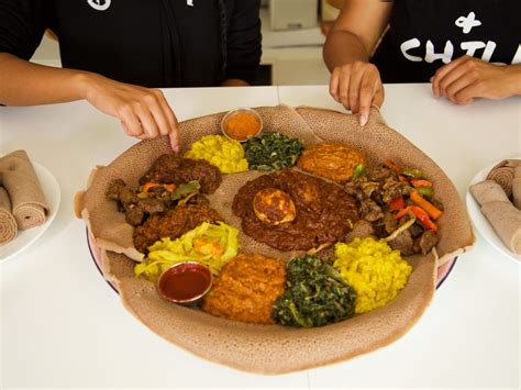 How To Eat And Order Delicious Ethiopianeritrean Food Black Foodie