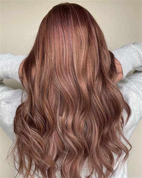 Dusty Pink And Long Hair Goals Hair By Graduate Stylist Kelauren Hairbykelauren At Redbloom