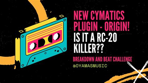 Cymatics Origin Vintage Plugin Review Live Beatmaking Youtube