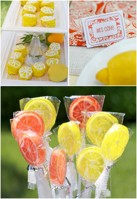 Your little munchkin has turned one, and it's time to celebrate. Summer Party Ideas | Citrus Themed Ladies Luncheon - Party ...
