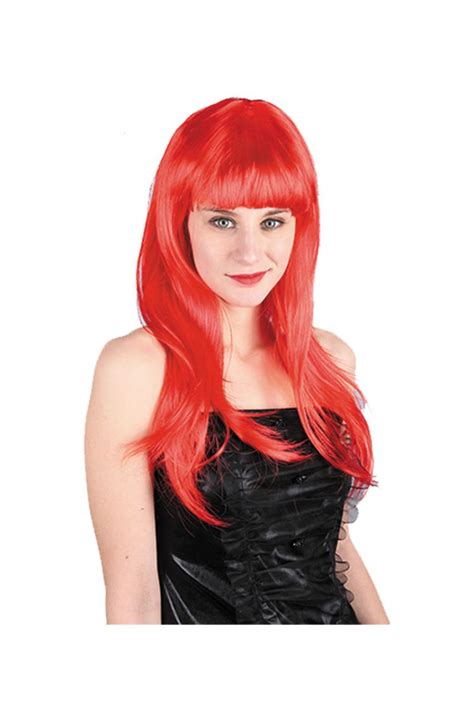 Long Red Wig Code 2233 Scalliwags Costume Hire