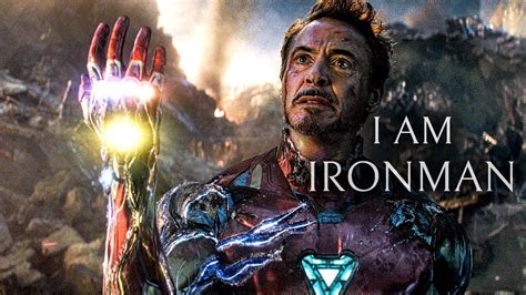 I Am Iron Man Tony Stark Youtube