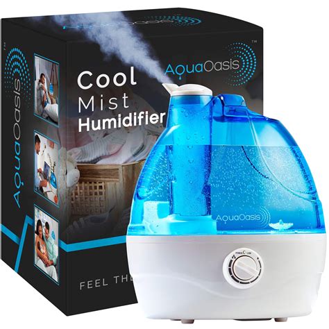 aquaoasis™ cool mist humidifier {2 2l water tank} quiet ultrasonic humidifiers for bedroom