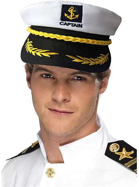 Netume Sailor Captains Hat Sailors Hat For Adults Captain Cap Sailor