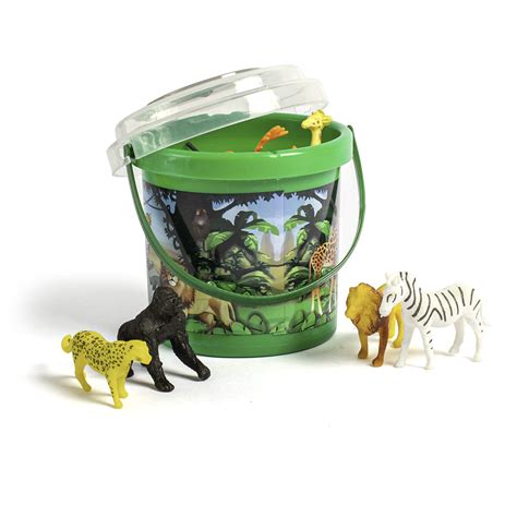 Mini Safari Bucket Toy Set Wild Planet Trust Shop