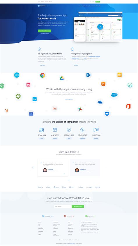 Dribbble - teamwork-projects-landing-real-pixels.png by Vasil Kamarashev