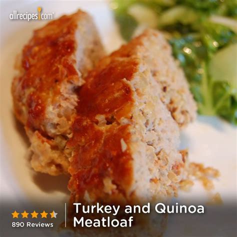 Turkey And Quinoa Meatloaf Recipe Recipes Cooking Recipes Quinoa