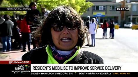 Eastern Cape Residents Mobilise To Improve Service Delivery Youtube