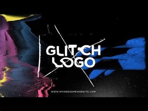 Welcome to after effects series tutorials, i'm jackie son. Glitch Distortion Logo Intro (Videohive After Effects ...