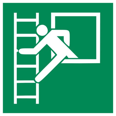 Emergency Exit Arrow Up Sign Iso 7010 Baden Consulting