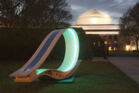 Mit Soft Rockers Solar Powered Charging Stations Double