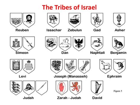History Of The Tribes Of Israel Symbol Stock Image Black Hebrews