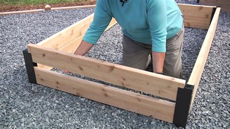 How To Use Raised Bed Corners Raised Garden Beds Diy Diy Raised