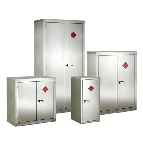Stainless Steel Flammable Storage Cabinet 915mmw X 1830mmh