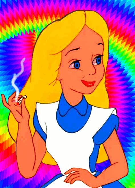 Trippy aesthetic smoke trippy stoned animated characters. trippy disney gif | Tumblr
