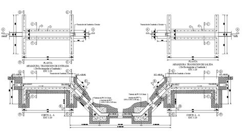 Concrete Bridge Construction Detail Drawing In Dwg Autocad File Cadbull