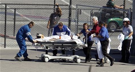 Wheldon Dies After Massive Crash In Vegas The San Diego Union Tribune
