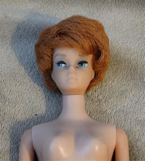 1962 Titian Red Hair Bubble Cut Barbie 850 Japan Vintage 1857249915