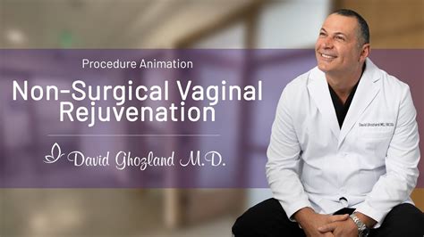 Non Surgical Vaginal Rejuvenation Procedure Animation David Ghozland