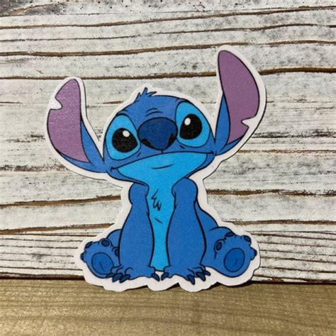 Stitch Sticker Waterproof Lilo And Stitch Sticker Stitch Etsy