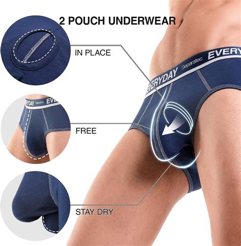 Buy Separatec Men S Underwear Pack Colorful Highly Stretchy Cotton