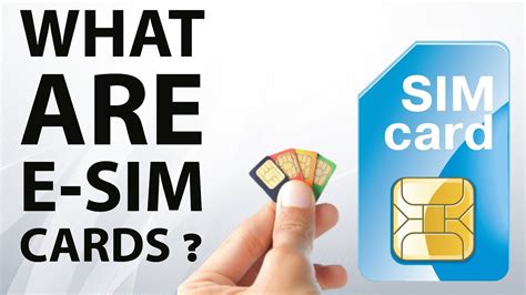 Esim is a virtual sim card that converts your esim capable mobile phone into a dual sim phone. What are E-SIM cards? Learn about embedded SIM cards technology - Technical current news India ...