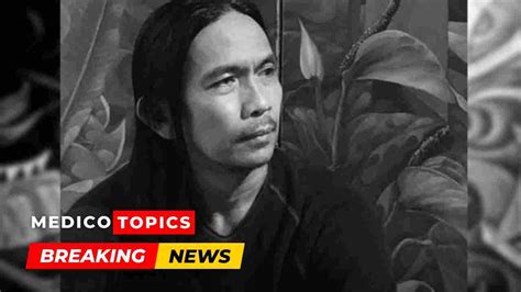 Rameer Tawasil Death Bangsamoro Artist Dies From Undisclosed Illness