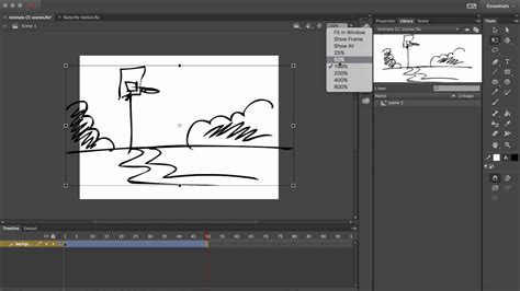 Animate Cc How To Zoom In On Scenes Youtube