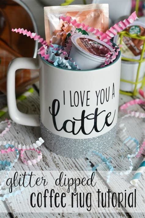 Glitter Dipped Coffee Mug Tutorial Typically Simple