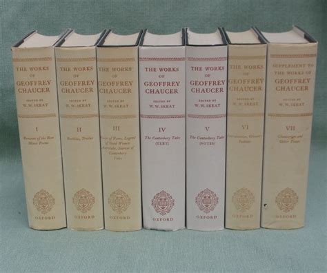Geoffrey Chaucer And Walter W Skeat Editor The Complete Catawiki