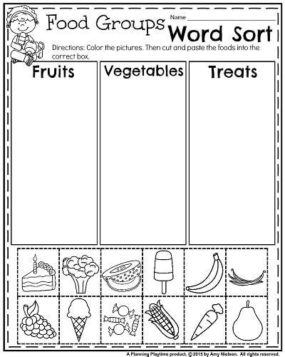 Categories Worksheets For Kindergarten Printable Worksheet Template