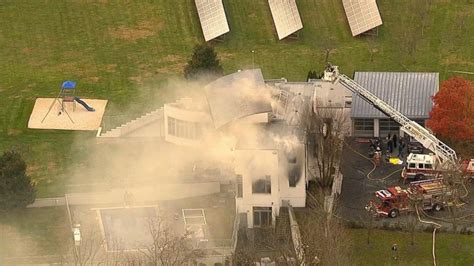 Video Mysterious New Jersey Mansion Fire Investigated As Homicide