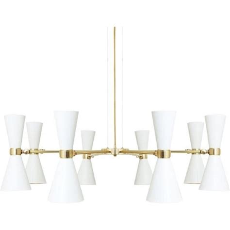 Free shipping & free returns*. 8 Light Modern Feature Ceiling Pendant in White with Gold Detailing