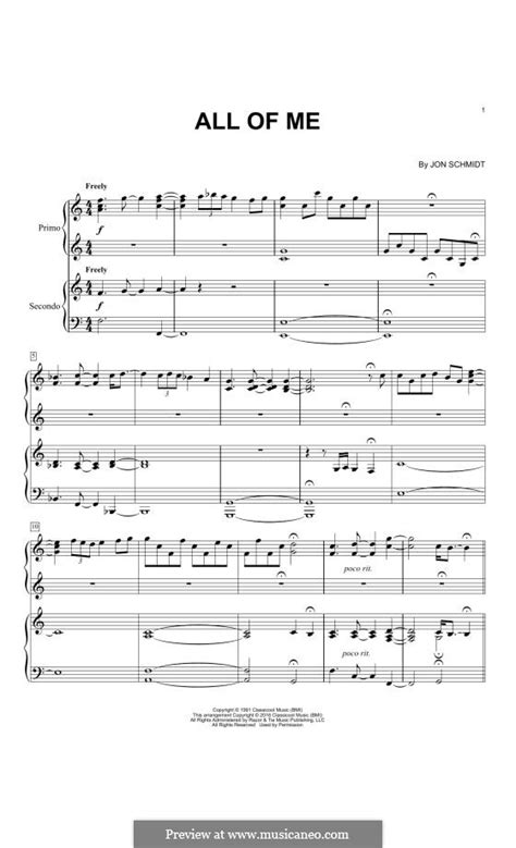 The song was released as the album's third single. J. Schmidt: All of Me (The Piano Guys) ноты на MusicaNeo