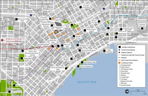 Large Seattle Maps For Free Download And Print High Resolution And