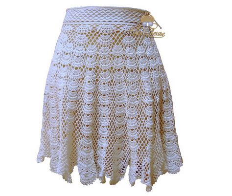 Women Crochet Skirt Pattern With Tutorial Photos Written Etsy
