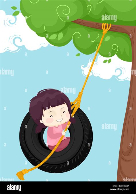 Tire Swing Hanging From Tree Hi Res Stock Photography And Images Alamy