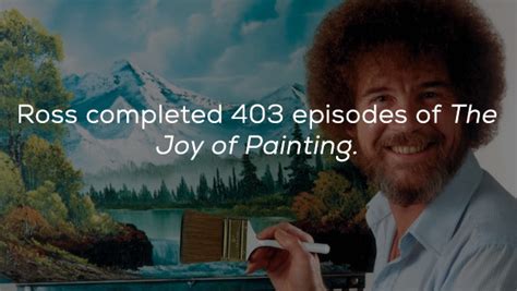 How About Some Happy Little Facts About Bob Ross 19 Photos Thechive