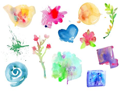 How To Create Vector Watercolor Texture And Elements In Adobe