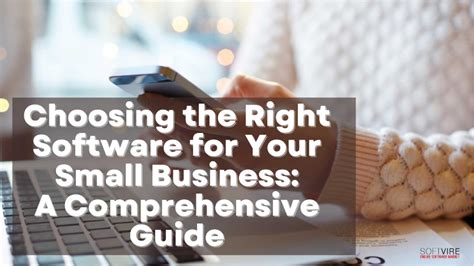 Choosing The Right Software For Your Small Busines