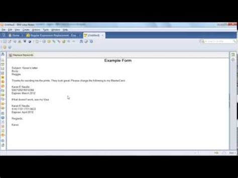 You can make single payments and set up automatic monthly payments with the synchrony financial online service. Redact credit card numbers with REGEX using Midas Rich Text LSX - YouTube