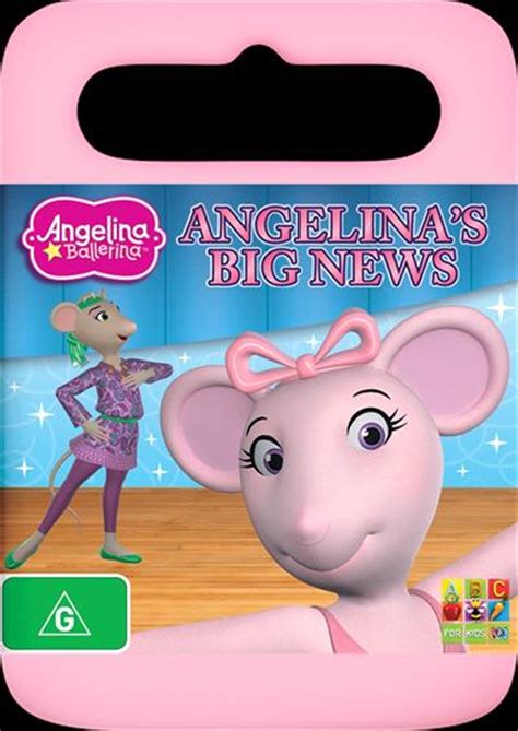 Buy Angelina Ballerina Angelinas Big News Dvd Online Sanity