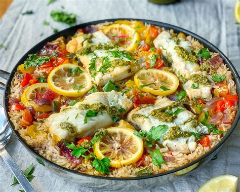 Mediterranean Baked Fish And Rice — Chris Baber