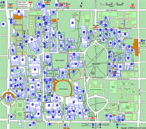 University Of Toronto St George Campus Map Gambaran