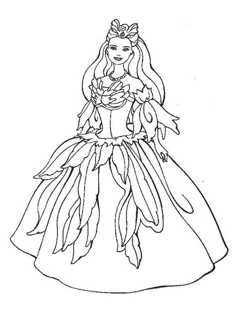 Barbie coloring pages. Download and print barbie coloring pages.