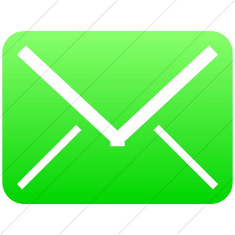 Green Email Icon 279206 Free Icons Library