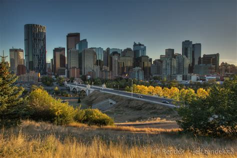 Timelapse Downtown Calgary At Sunset