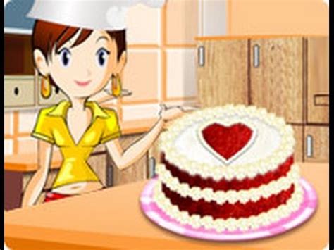 Oggi ti insegna a cucinare un delizioso pudding! Cocina con Sara: Tarta de terciopelo rojo, Long Gameplay ...