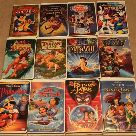 19 VHS Disney Movies Many Original Classics Plandetransformacion