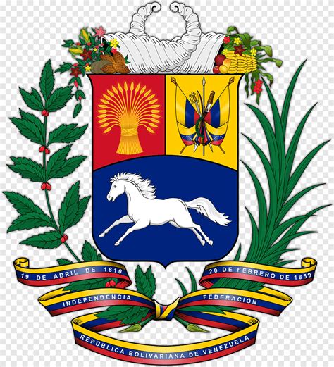 Coat Of Arms Of Venezuela Escutcheon Flag Of Venezuela Escudo De
